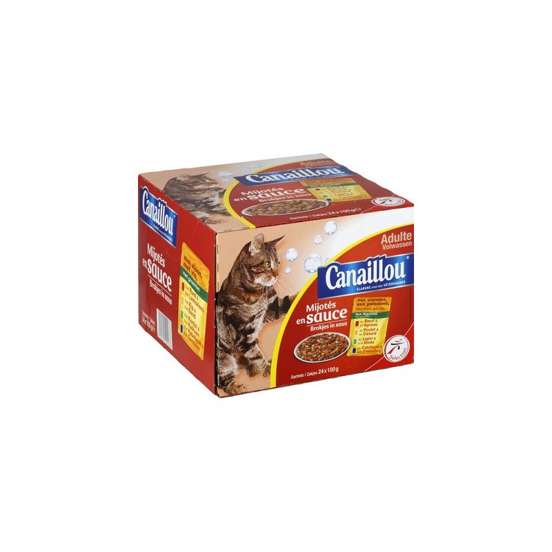 Canaillou Canail Sachet Repas Mij24X100G