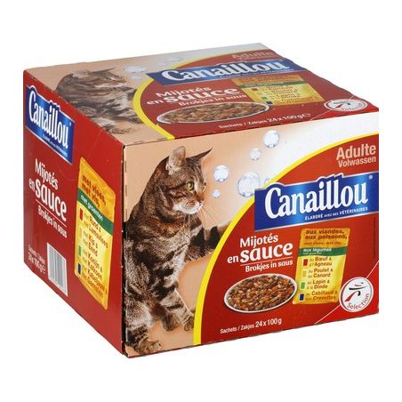 Canaillou Canail Sachet Repas Mij24X100G
