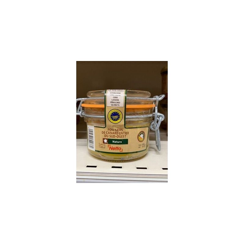 Netto Foie Gras Cnrd Entier Ver125G