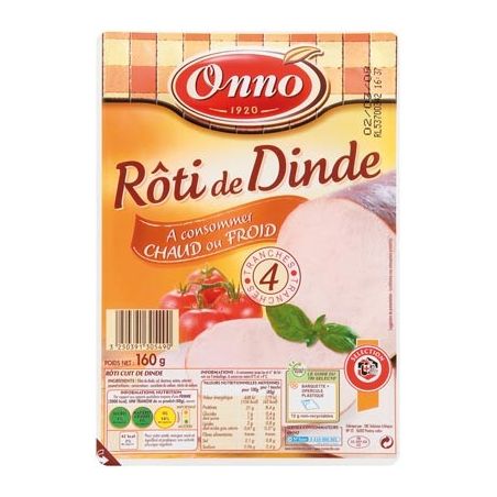 Ranou Roti Dinde 4Tr 160G