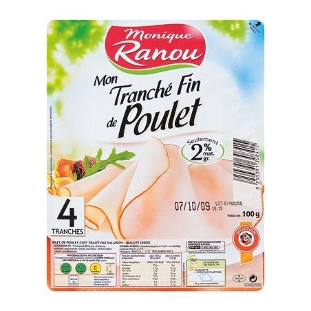 Ranou Flt Plt Tr Fin 4Tr 100G