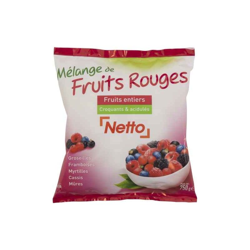 Netto Cocktail Fr.Rouges 750G