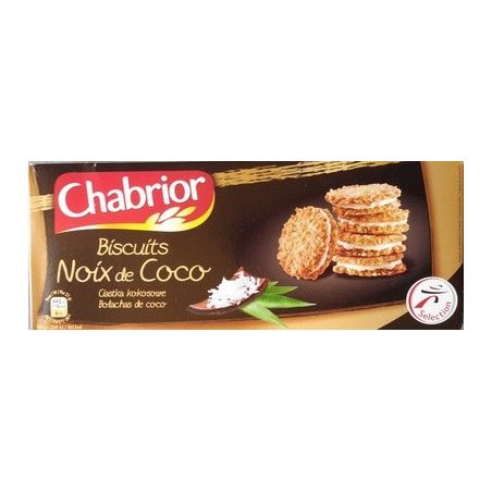 Chabrior Chab Biscuits Noix Coco 100G