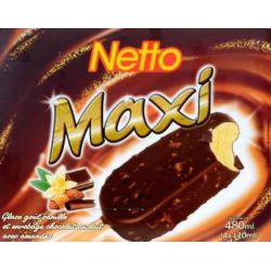 Netto Net Maxibat Vanil/Aman X4 301G