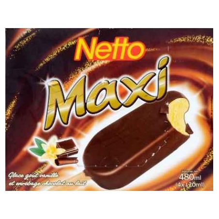Netto Net Maxibat Van/Choco X4 292G