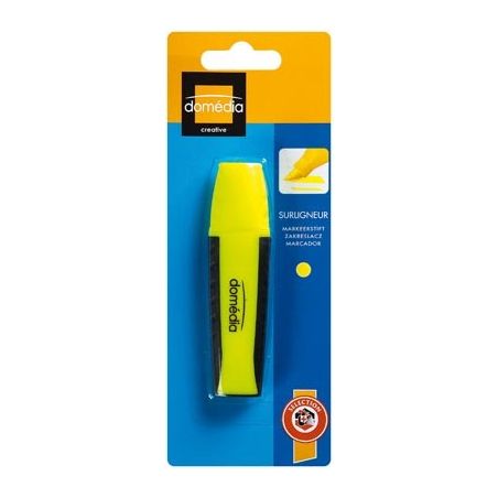 Domedia Surligneur Jaune Grip