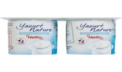Netto - Yaourt Nature 4X125G