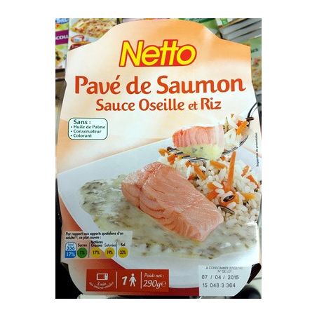 Netto Saumon A L Oseille 290G