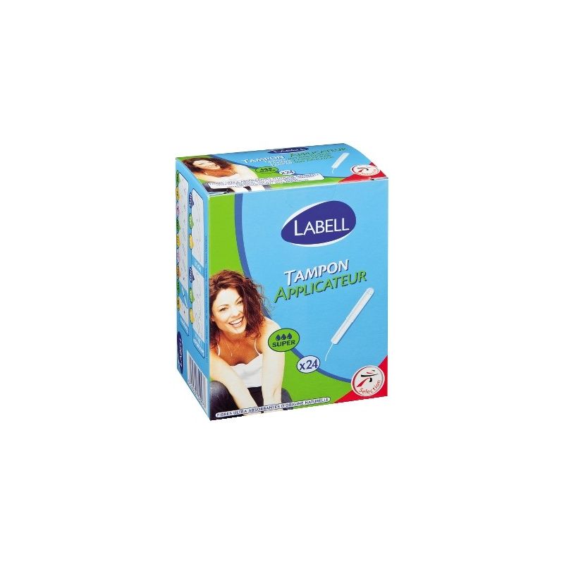 Labell Tampon Appli.Super X24