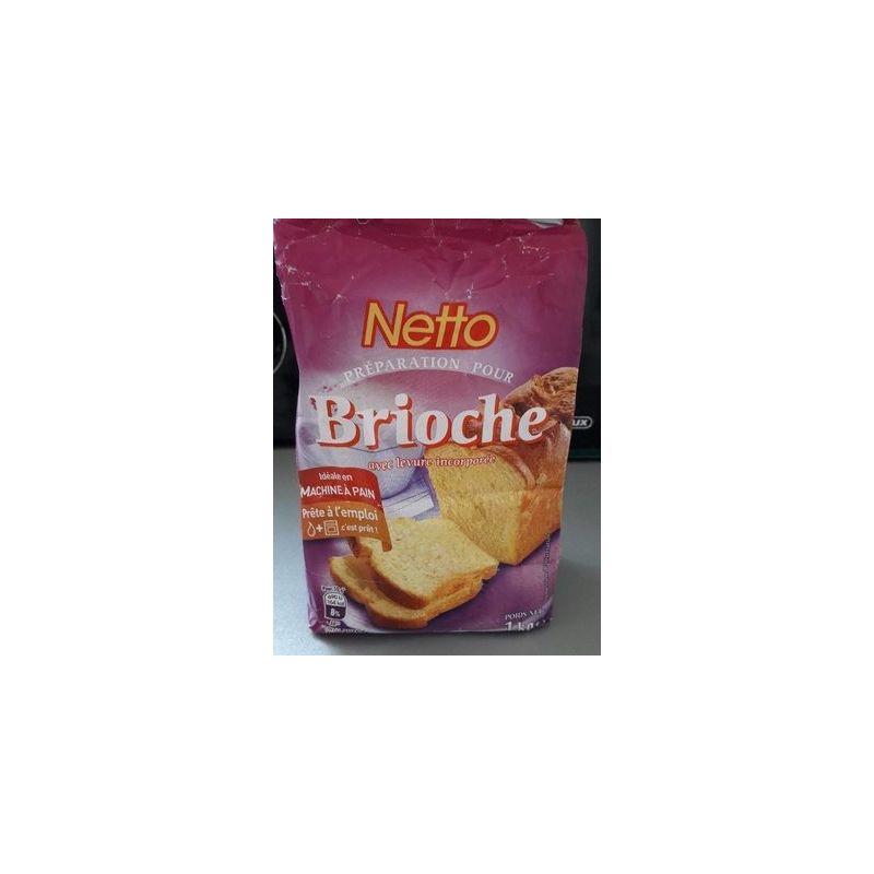 Netto Farine Pain Brioche 1Kg