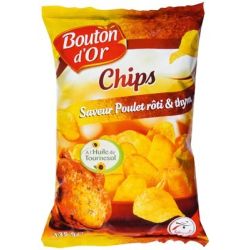 Bouton Or Bo Chips Sav.Poul.Roti Thym135