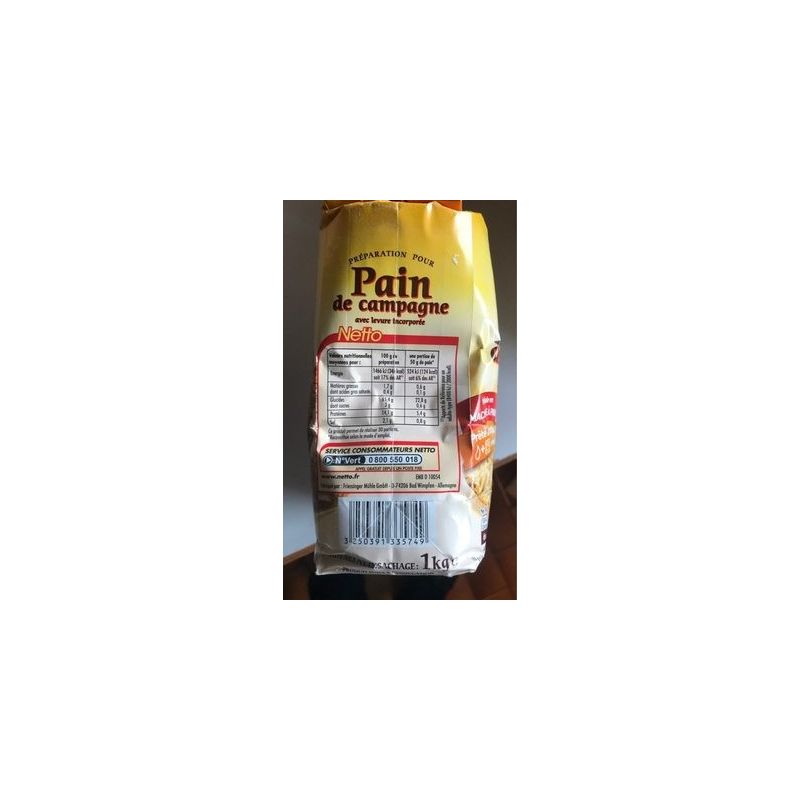 Netto Far.Pain Camp.+Levure 1K