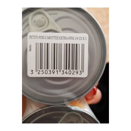 Netto Pois Ef Carotte 3X130G