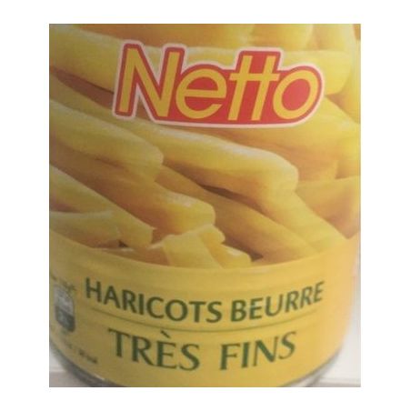 Netto Haricot Beurre Tf 220 G