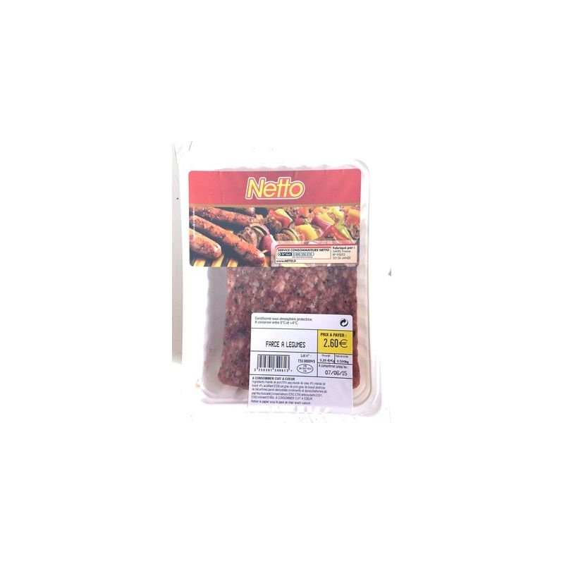 Netto Farce Legumes 500G Pf