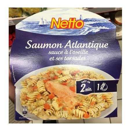 Netto Barquet Saumon/Oseil300G