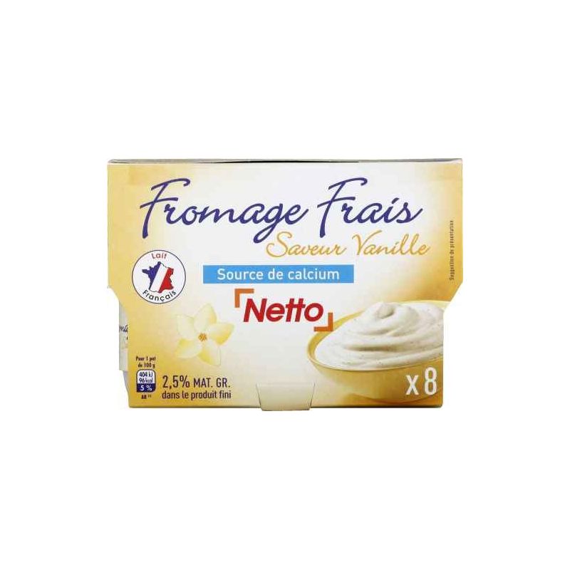 Netto Fge Frais Sav.Van.8X100G