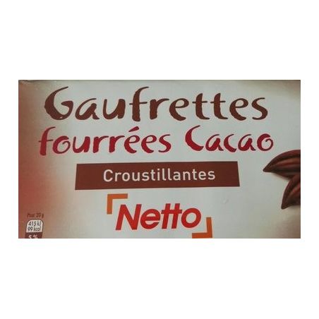 Netto Gaufrettes Cacao 200G