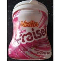 Netto Bottle Gum Fraise 100G