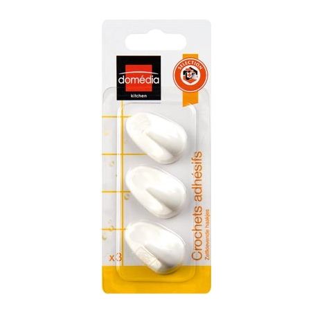 Domedia Dom Crochet Adh Oval X3
