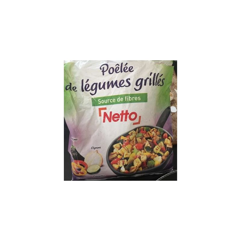 Netto Poelee Legume Grille750G