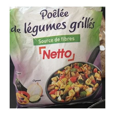 Netto Poelee Legume Grille750G