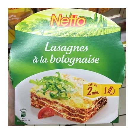 Netto Lasagne Bolognaise 300G