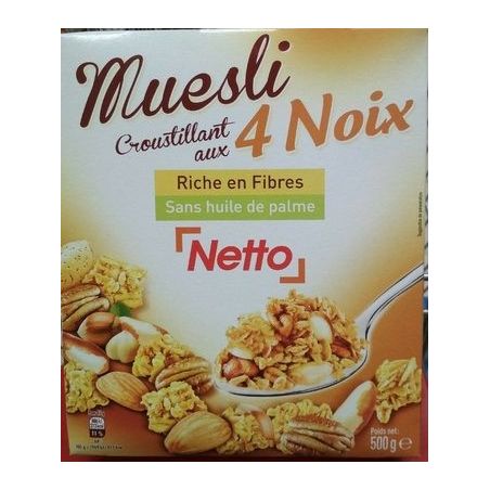Netto Muesli Noix 500G