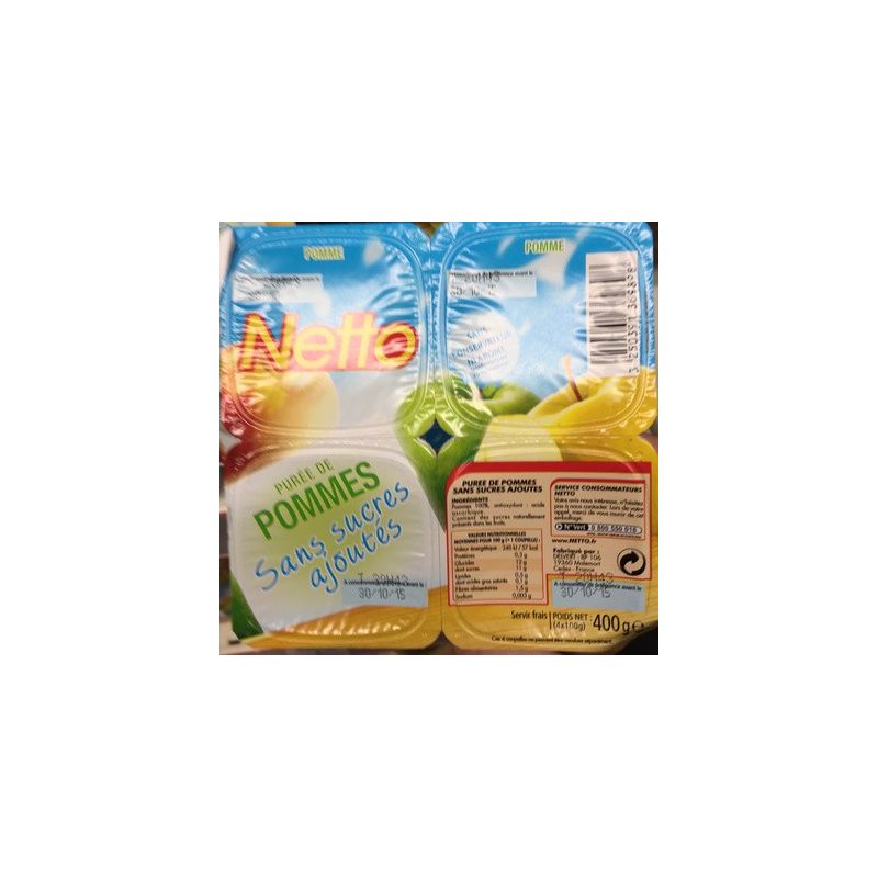 Netto Puree Frt Pm Ssa 4X100G