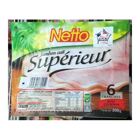 Netto Jbn Cuit Sup Ac 6 T 300G