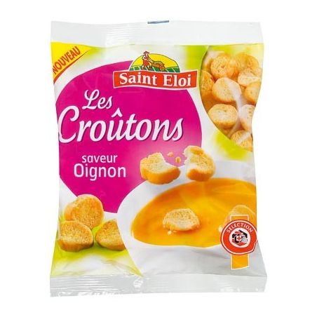 St Eloi Croutons Oignon 90G