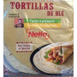 Netto 8 Tortillas De Ble 320G