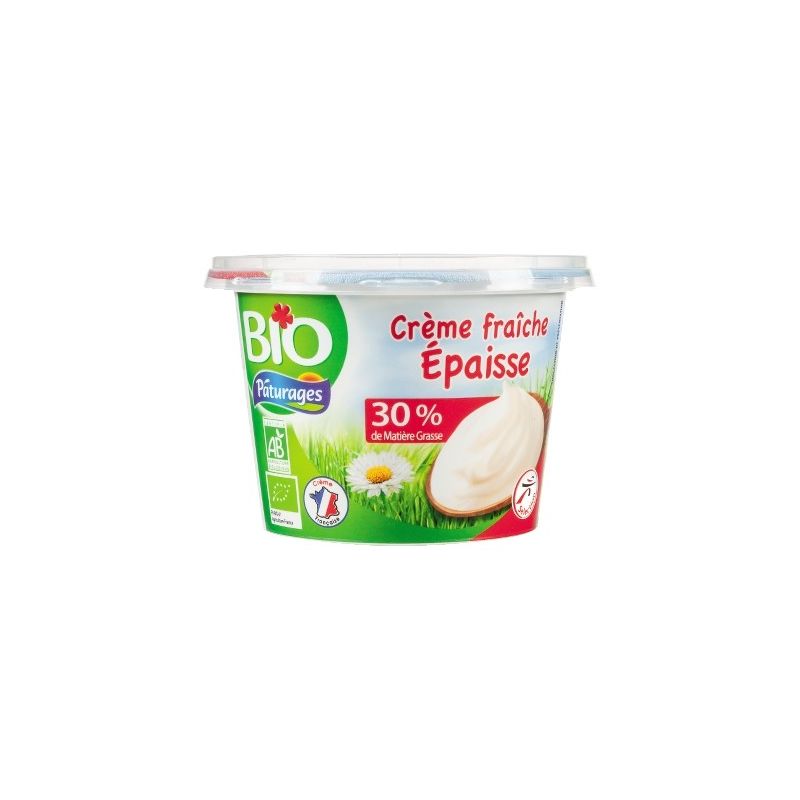Paturages Bio Pat Creme Fraiche 30% 20Cl