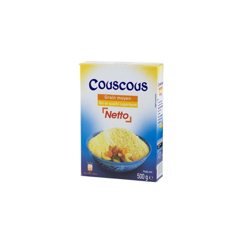 Netto Couscous Moyen Etui 500G