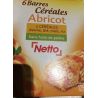 Netto Barre Abricot 125G