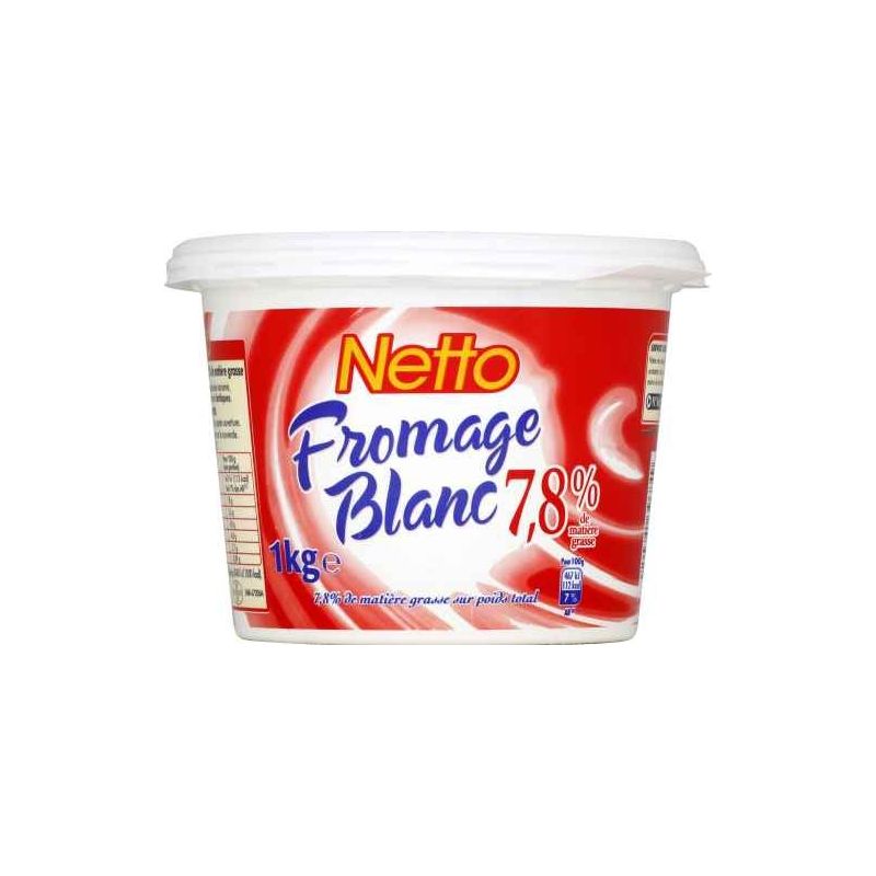 Netto Fromage Blanc 7.8%Mg 1Kg