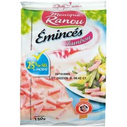 M.Ranou Ranou Eminces Jambon Tsr 150G