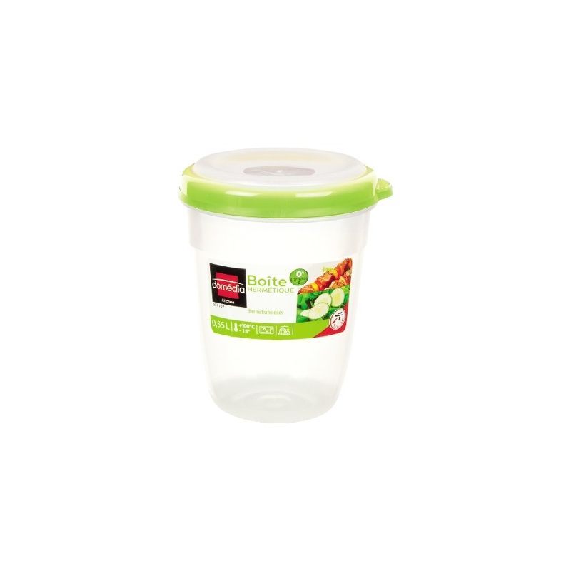 Domedia Dom Bte Ronde 0.55L Vert