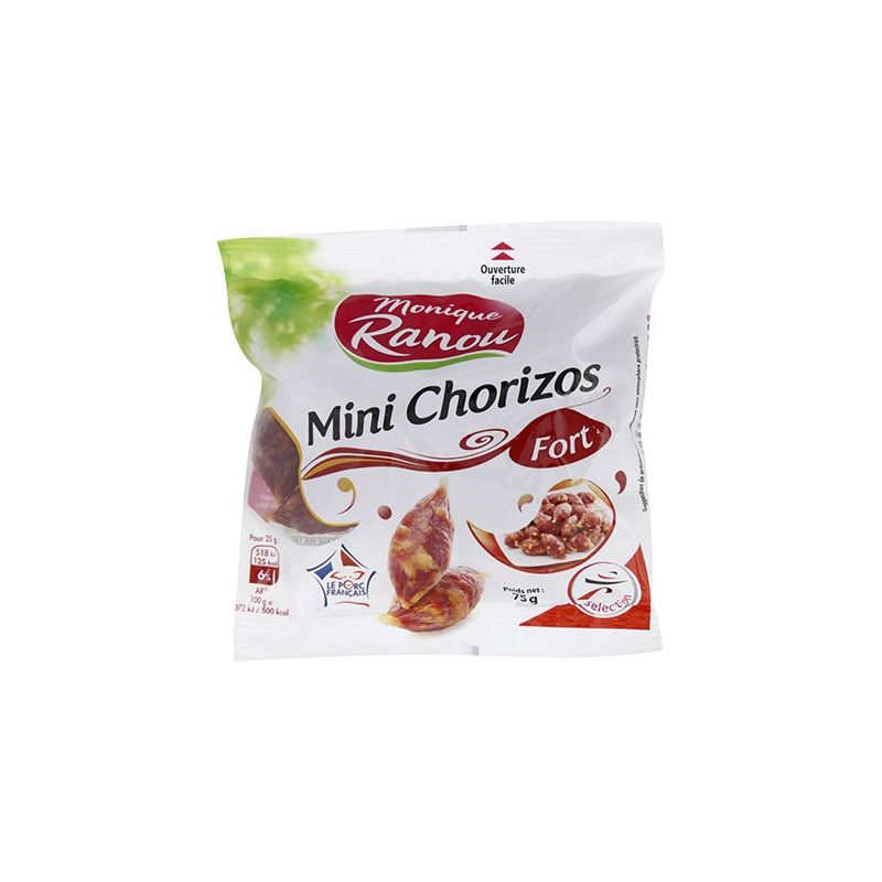 Ranou Mini Scisson Chorizo 75G