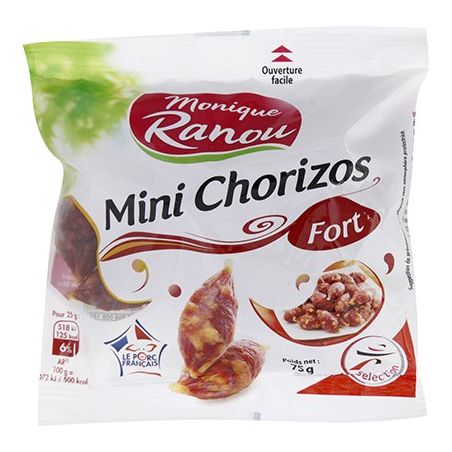 Ranou Mini Scisson Chorizo 75G