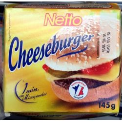 Netto Cheeseburger 145Gr