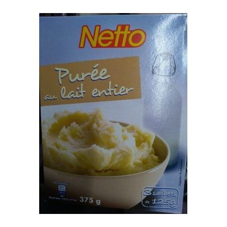 Netto Puree Lait 3X125G