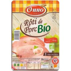 Ranou Roti Porc Bio 2T 80G