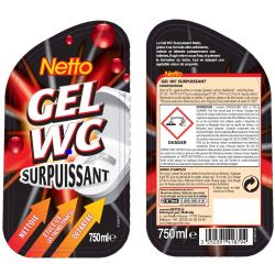 Netto Gel Wc Surpuissant 750Ml