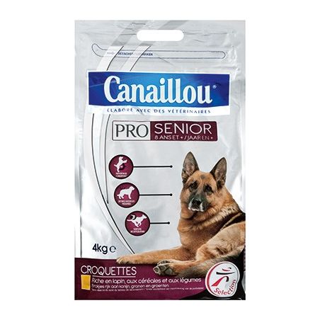 Canaillou Croquettes Chien Senior 4Kg