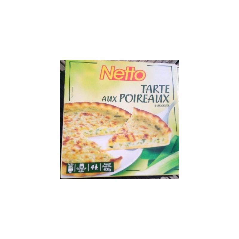 Netto Tarte Aux Poireaux 400G