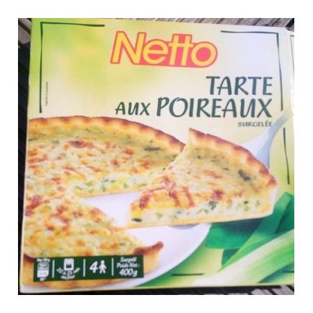 Netto Tarte Aux Poireaux 400G