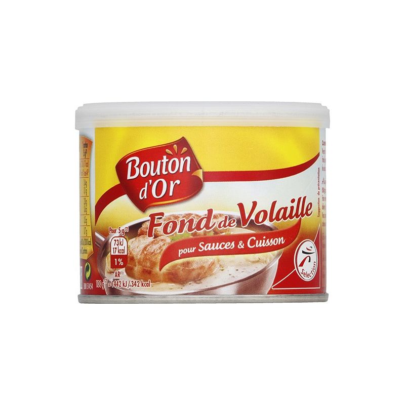 Bouton Or D'Or Fond Volaille 110G