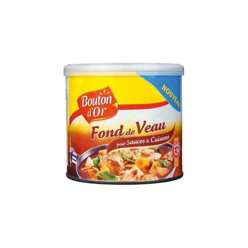 Bouton Or D'Or Fond De Veau 110G