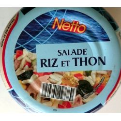 Netto Salade Riz Et Thon 250Gr